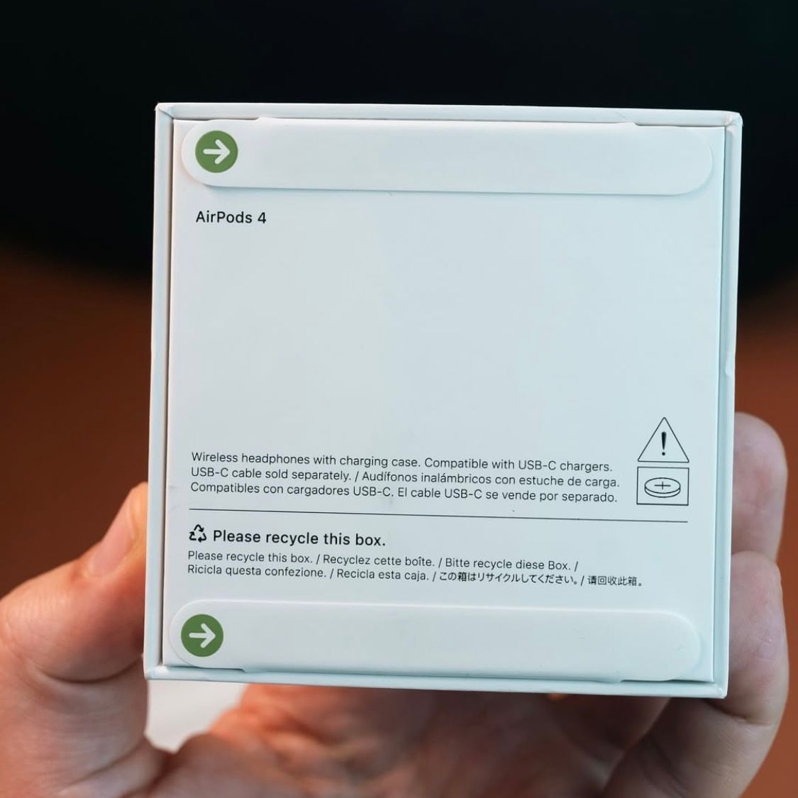 Airpods 4 with ANC, Spatial audio,Voice Isolation & Transparency Mode
