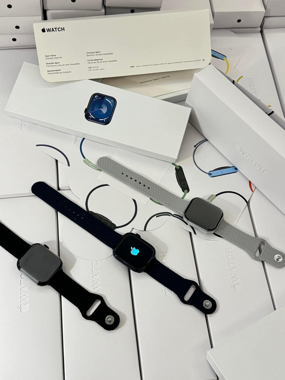 Apple Watch Series 9 With 2 Straps(Master Clone)